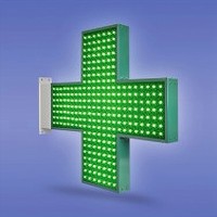 Cruz de Farmacia Pixel Led