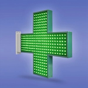 Cruz de Farmacia Pixel Led