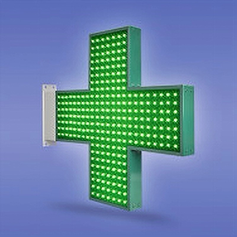 Cruz de Farmacia Pixel Led